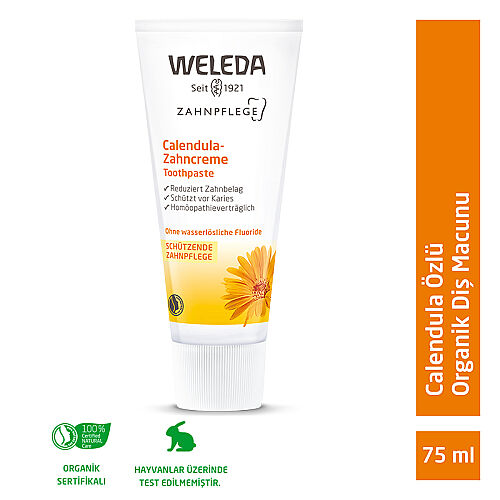 Weleda Calendula Özlü Organik Diş Macunu 75ml - Weleda (1)