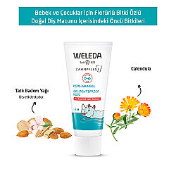 Weleda Çocuklar için Florürlü Doğal Diş Macunu 50 ml - 0-6 Yaş - 2