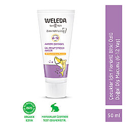 Weleda Çocuklar için Florürlü Doğal Diş Macunu 50 ml - 6-12 Yaş - 2