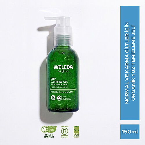 Weleda Deep Cleansing Derinlemesine Yüz Temizleme Jeli 150 ml - Weleda (1)