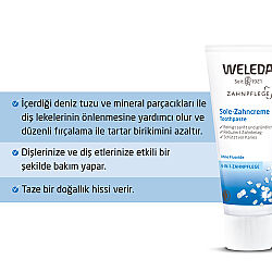 Weleda Deniz Tuzu Mineralli Organik Diş Macunu 75ml - 3