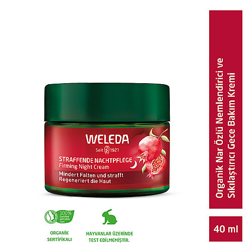 Weleda Nar Özlü Nemlendirici ve Sıkılaştırıcı Gece Bakım Kremi 40 ml - Weleda (1)