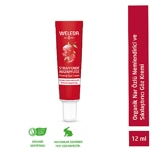 Weleda Nar Özlü Organik Nemlendirici ve Sıkılaştırıcı Göz Kremi 12 ml - Weleda (1)