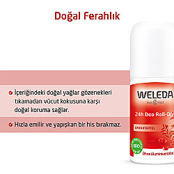Weleda Nar Özlü Roll On Deodorant 50 ml - 3