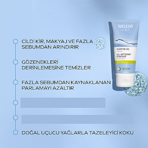 Weleda Naturally Clear Arındırıcı Temizleyici Jel 100 ml - 3