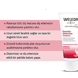 Weleda Ratanya Özlü Organik Diş Macunu 75 ml - 3