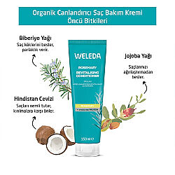 Weleda Rosmarin Biberiye Özlü Canlandırıcı Saç Kremi 150 ml - 4