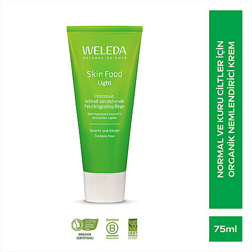 Weleda Skin Food Light Nemlendirici ve Besleyici Organik Bakım Kremi 75 ml - Weleda (1)