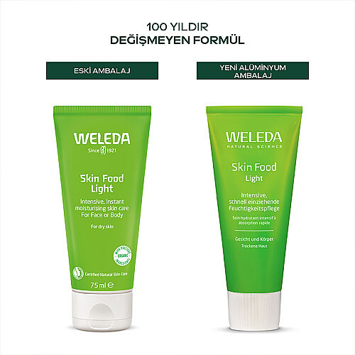 Weleda Skin Food Light Nemlendirici ve Besleyici Organik Bakım Kremi 75 ml - 5