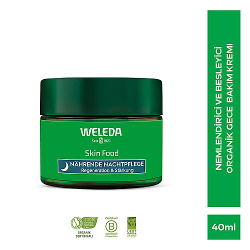 Weleda Skin Food Nemlendirici ve Besleyici Gece Bakım Kremi 40 ml - Weleda (1)