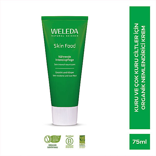 Weleda Skin Food Nemlendirici ve Besleyici Organik Bakım Kremi 75ml - Çok Kuru ve Kuru Ciltler - Weleda (1)