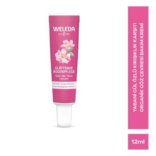 Weleda Yabani Gül Özlü Kırışıklık Karşıtı Pürüzsüzleştirici Göz Çevresi Bakım Kremi 12 ml - Weleda (1)