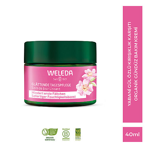 Weleda Yabani Gül Özlü Kırışıklık Karşıtı Pürüzsüzleştirici Gündüz Bakım Kremi 40 ml - Weleda (1)