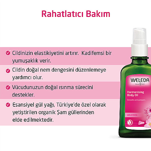 Weleda Yabani Gül Vücut Yağı 100 ml - 3
