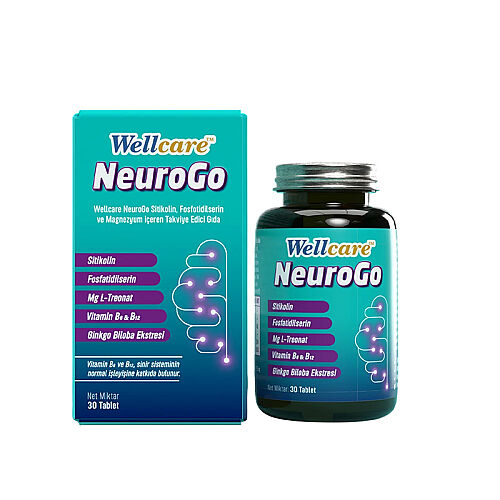 WellCare Neurogo Takviye Edici Gıda 30 Tablet - NBT Life