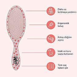 Wet Brush Disney Love Dolaşık Açıcı Saç Fırçası - Mickey and Minnie - 3
