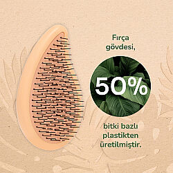 Wet Brush Go Green Palm Detangler Hindistan Cevizi Yağlı Saç Fırçası - 4