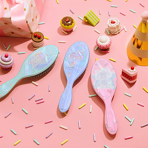 Wet Brush Hello Kitty Dolaşık Açıcı Saç Fırçası - Mavi - 6