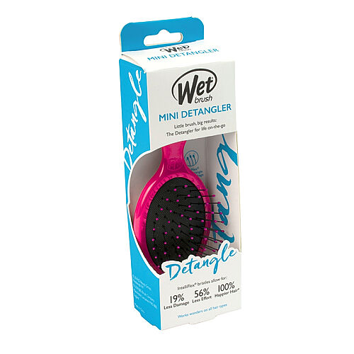 Wet Brush Mini Detangler Dolaşık Açıcı Saç Fırçası Pembe - Wet Brush (1)