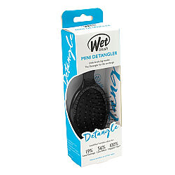 Wet Brush Mini Detangler Dolaşık Açıcı Saç Fırçası Siyah - 2