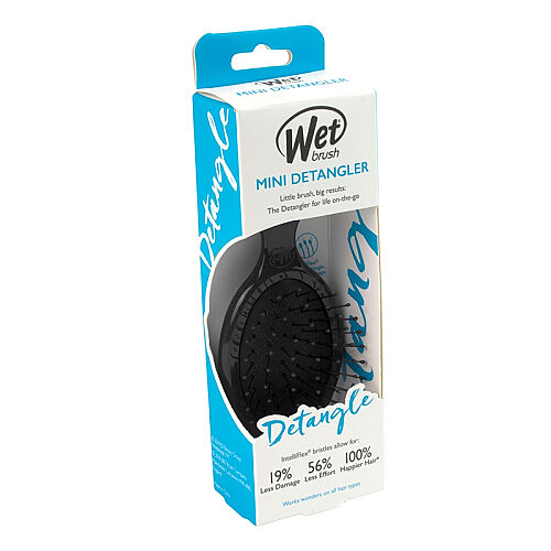 Wet Brush Mini Detangler Dolaşık Açıcı Saç Fırçası Siyah - Wet Brush (1)