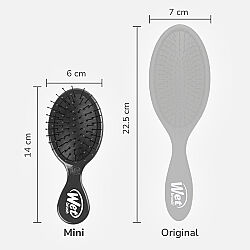 Wet Brush Mini Detangler Dolaşık Açıcı Saç Fırçası Siyah - 5