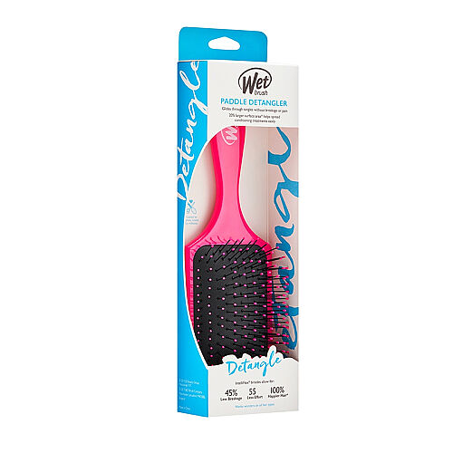 Wet Brush Paddle Detangler Dolaşık Açıcı Geniş Saç Fırçası Pembe - Wet Brush (1)