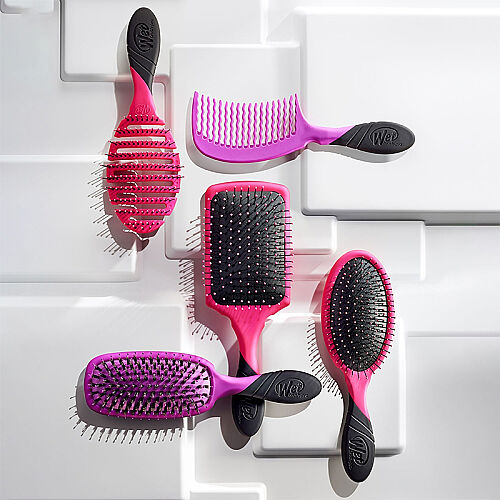 Wet Brush Pro Paddle Detangler Dolaşık Açıcı Geniş Saç Fırçası - Mor - 6