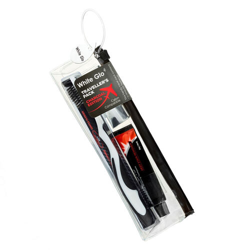 White Glo Aktif Kömürlü Seyahat Kiti - White Glo