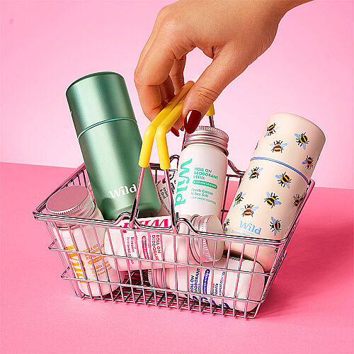Wild Antiperspirant Emma Bridgewater Bee Roll-On Case Honey - Cactus Refill Deodorant 50 ml - 5