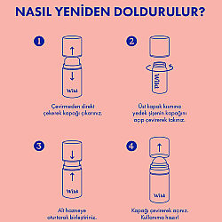 Wild Antiperspirant Roll On Coconut - Vanilla Refill Deodorant Yedek Dolum 50 ml - 7