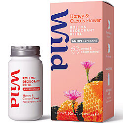 Wild Antiperspirant Roll On Honey - Cactusflower Refill Deodorant Yedek Dolum 50 ml - 2