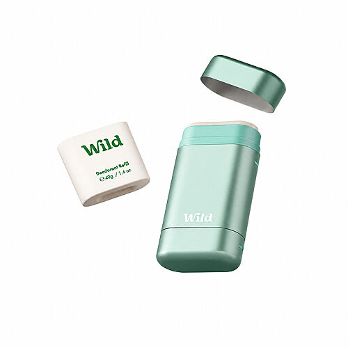 Wild Fresh Cotton-Sea Salt Refillable Deodorant 40 g - Wild (1)