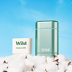 Wild Fresh Cotton-Sea Salt Refillable Deodorant 40 g - 4