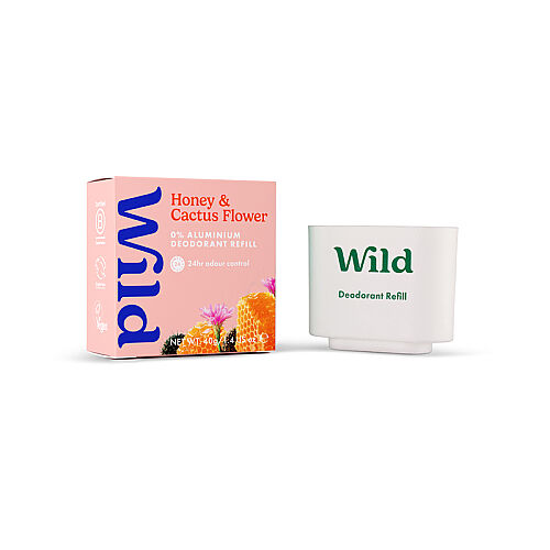Wild Honey-Cactus Flower Deodorant Refill 40 g - Wild