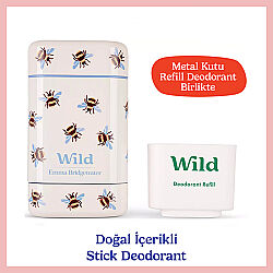 Wild Natural Stick Deodorant Kutu - Refill Paketi 40 g - 1