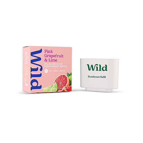 Wild Pink Grapefruit - Lime Deodorant Refill 40 g - Wild