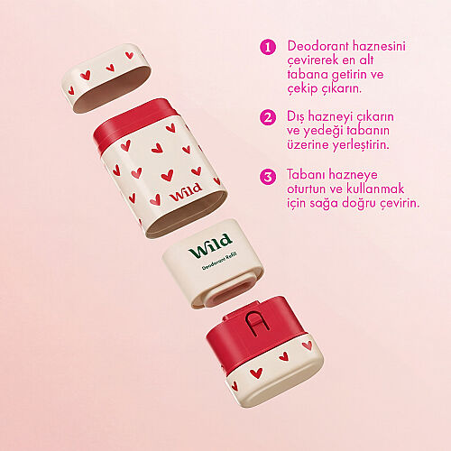 Wild Pink Grapefruit-Lime Refillable Deodorant 40 g - 3