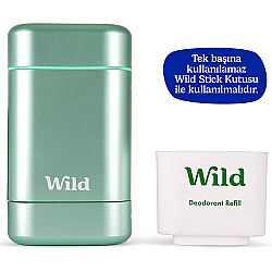 Wild Refill Yedek Stick Deodorant İçi Doğal Formül - Fresh Cotton - Sea Salt 40 g - 3