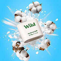 Wild Refill Yedek Stick Deodorant İçi Doğal Formül - Fresh Cotton - Sea Salt 40 g - 5