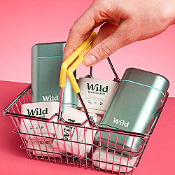 Wild Refill Yedek Stick Deodorant İçi Doğal Formül - Fresh Cotton - Sea Salt 40 g - 6