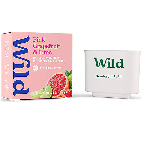 Wild Refill Yedek Stick Deodorant İçi Doğal Formül - Pink Grapefruit - Lime 40 g - Wild (1)