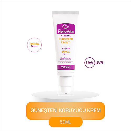ya da multicosmetics HelioVita %100 Mineral Güneş Koruyucu Krem 50 ml - ya da multicosmetics (1)