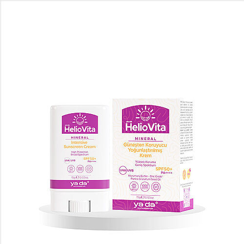 ya da multicosmetics HelioVita %100 Mineral Güneş Koruyucu Krem 15 g - 3