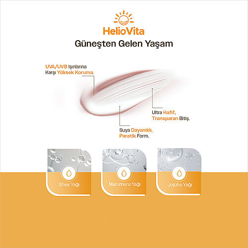 ya da multicosmetics HelioVita %100 Mineral Güneş Koruyucu Krem 15 g - 4