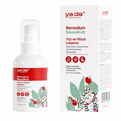 ya da multicosmetics Remedium Bebek ve Çocuk Kolay Emilen Yüz ve Vücut Losyonu 150 ml - ya da multicosmetics (1)