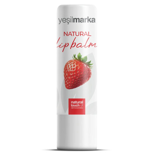 Yeşilmarka Doğal Dudak Balmı 4,15 gr - Çilek - 1