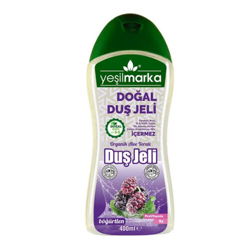 Yeşilmarka Doğal Duş Jeli 400 ml - Böğürtlen - 1