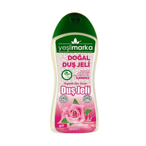 Yeşilmarka Doğal Duş Jeli 400 ml - Gül - 1
