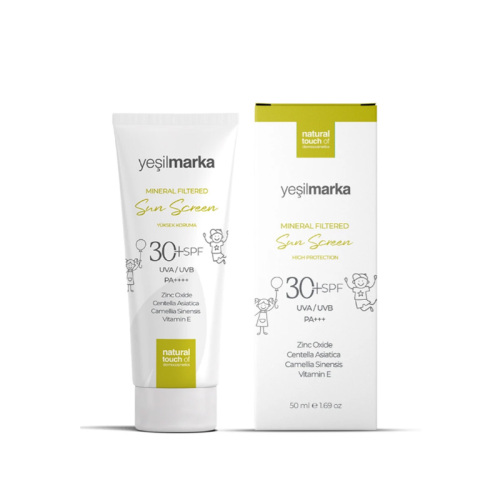 Yeşilmarka Mineral Filtreli Güneş Kremi 30+Spf 50 ml - 1